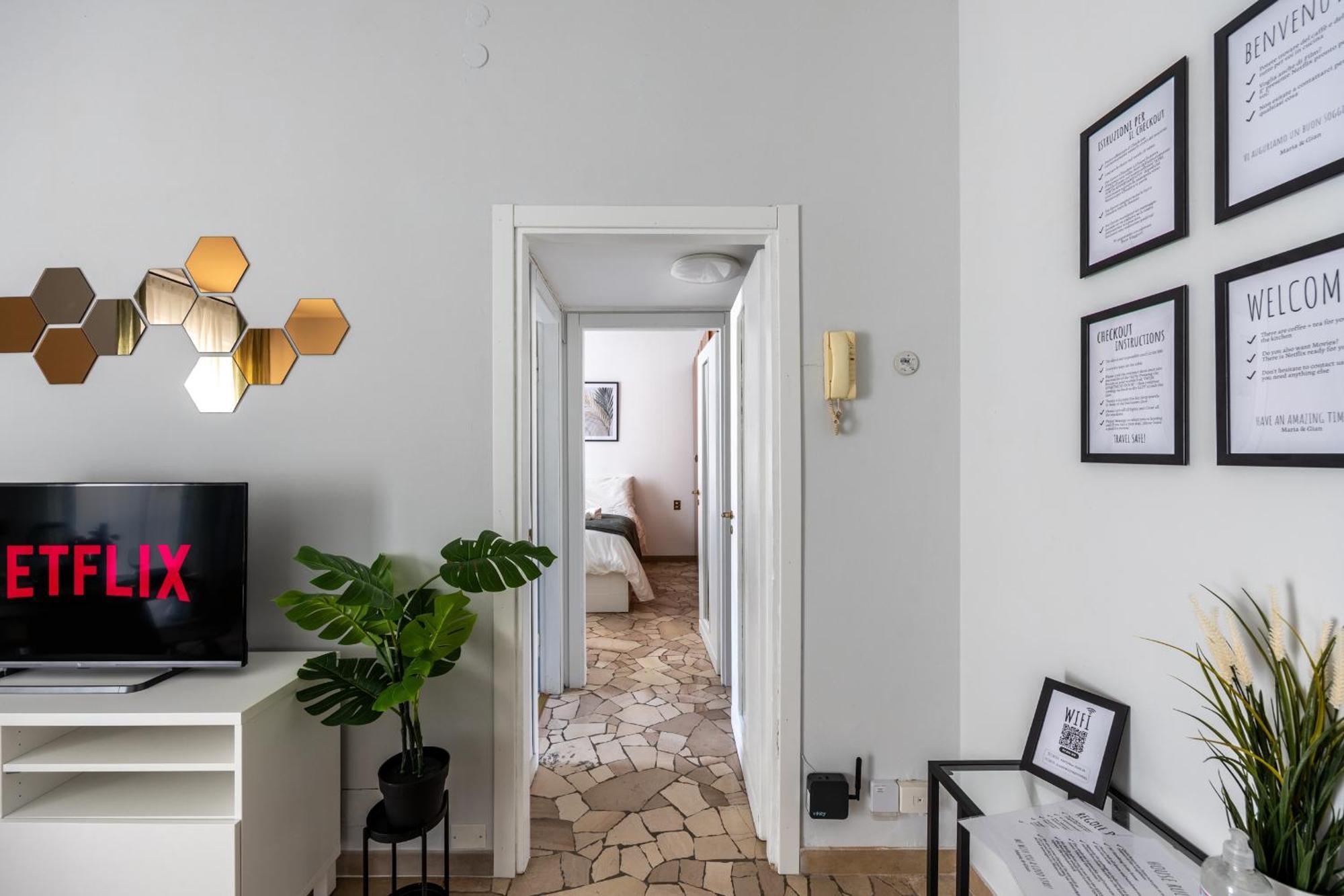 8 Min Dalla Metro Casa Elegante Con Netflix E Wifi Milano Esterno foto